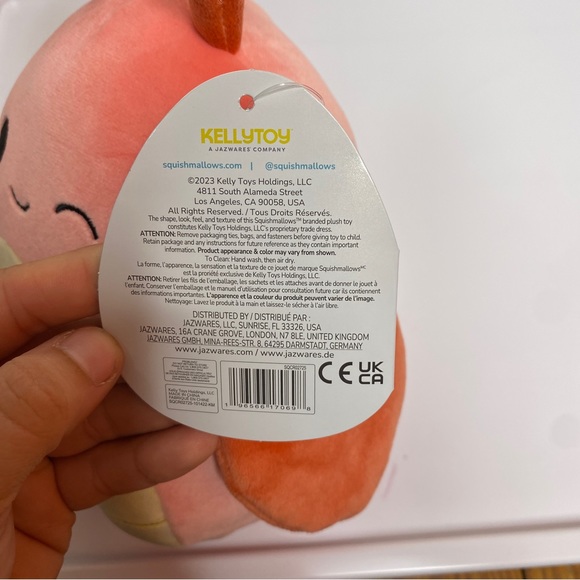 Squishmallow Shane the Grasshopper 7” RARE Tag - Picture 9 of 10